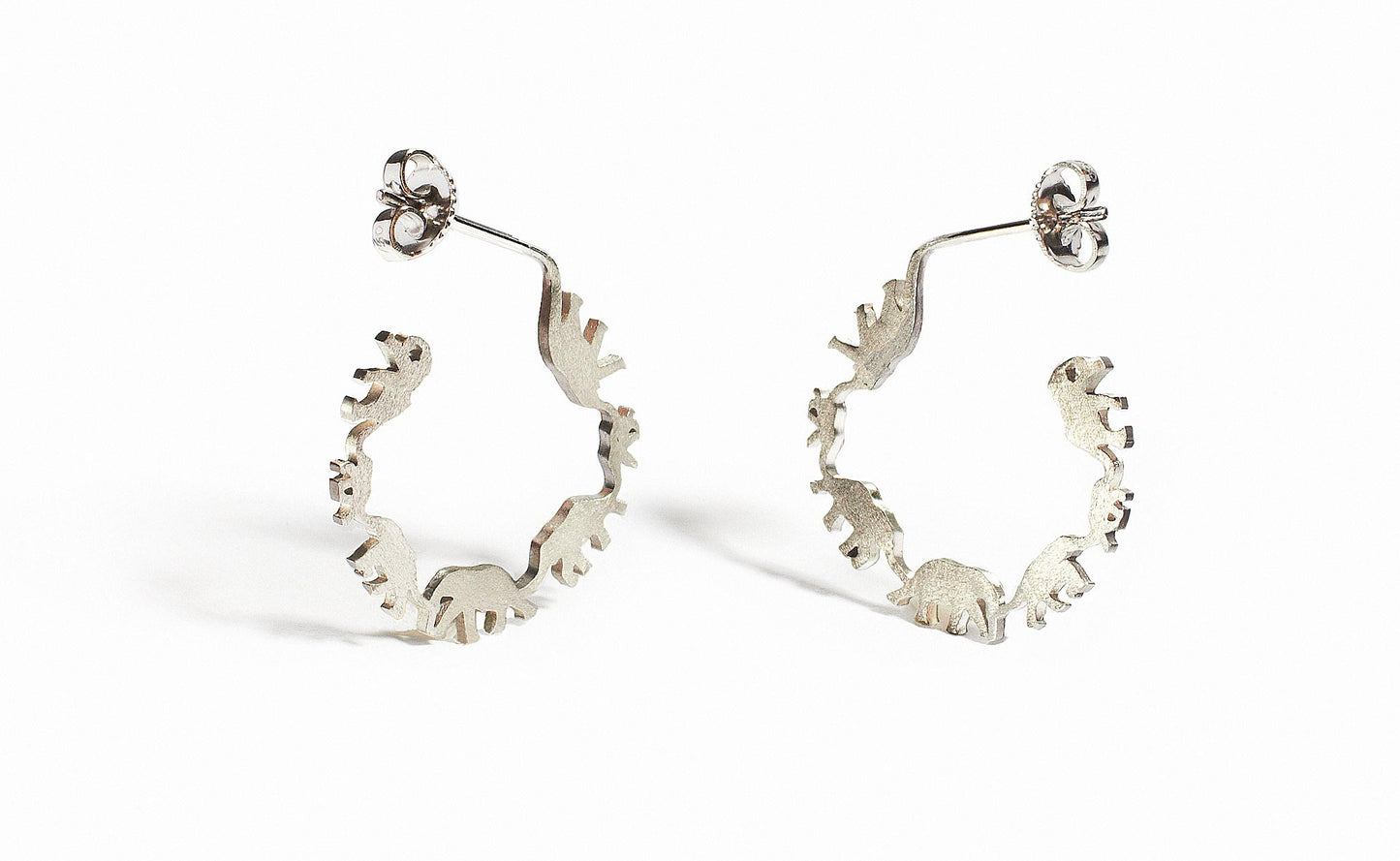 Elephant Cycle Earrings