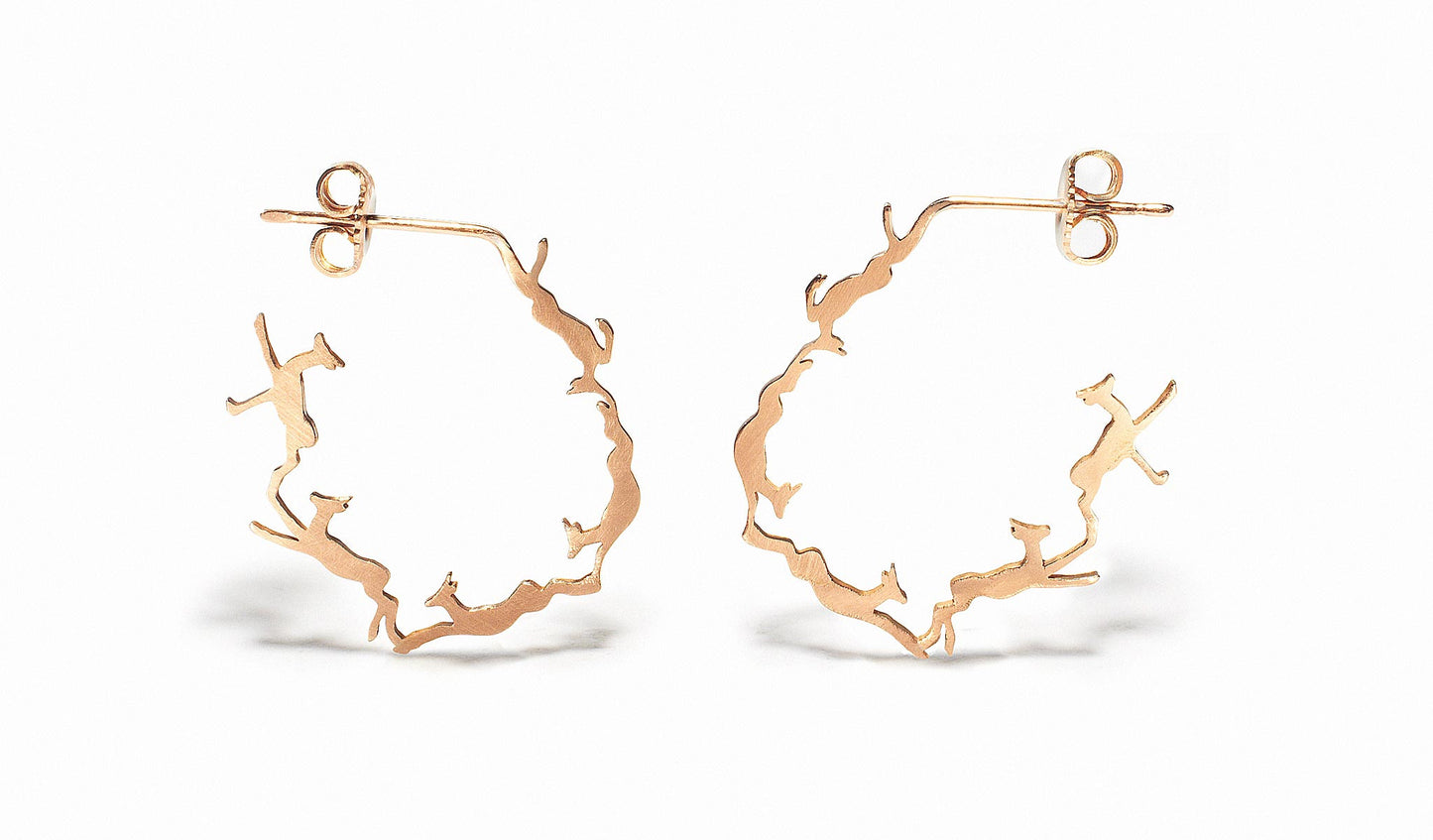 Gazelle Cycle Earrings