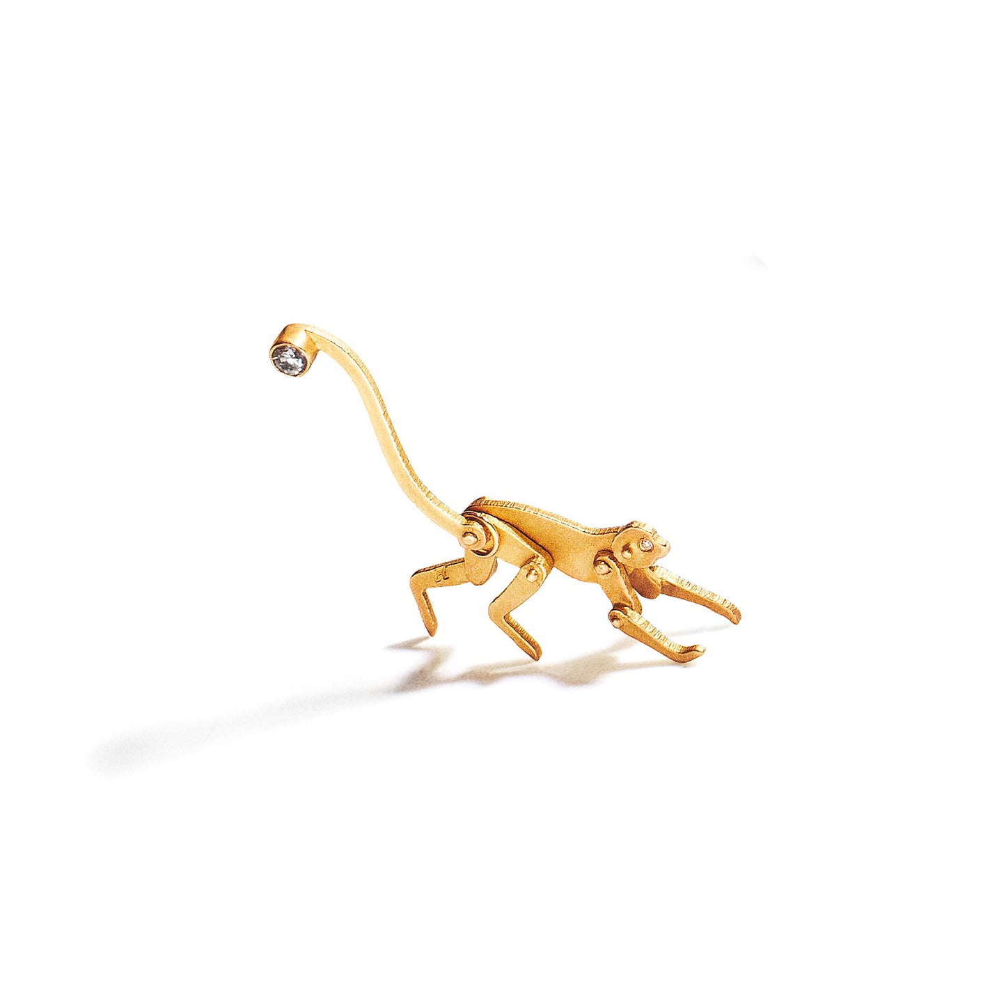 Mini Monkey Pendant | Yellow