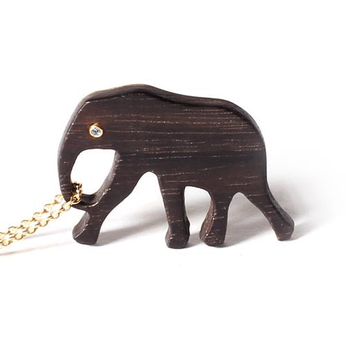 Elephant Pendant | Ebony