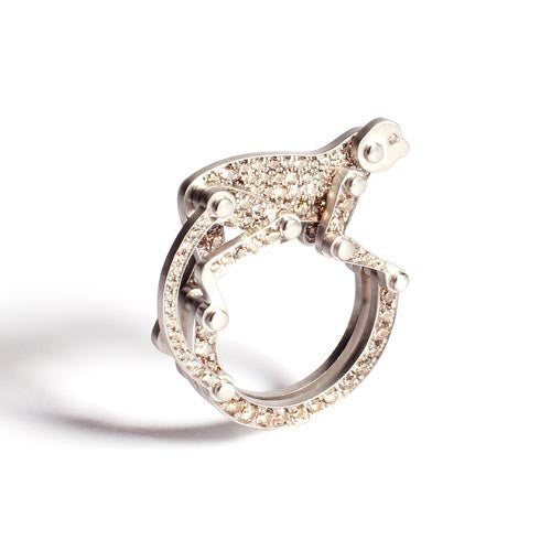 Monkey Ring Pave