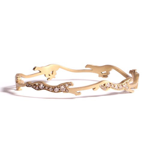 Cheetah Cycle Bracelet Pave